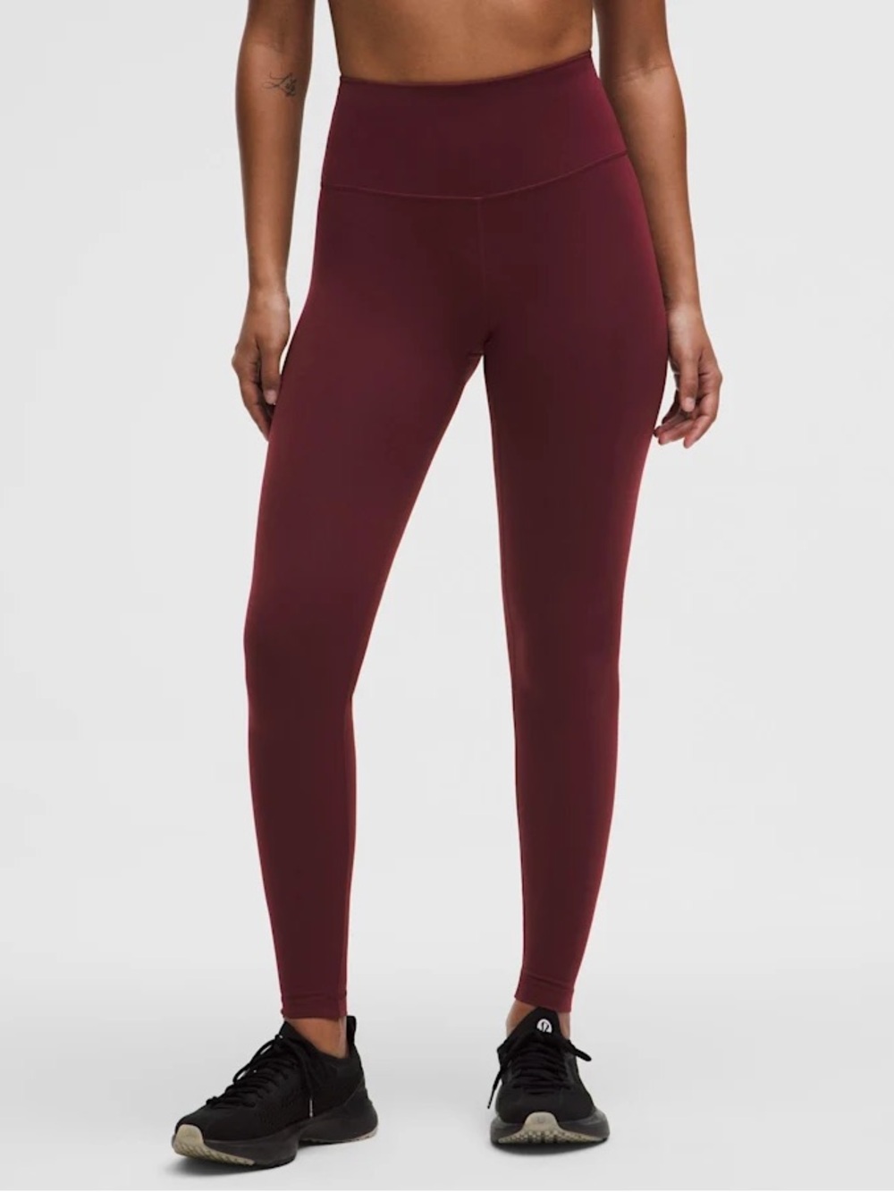 lululemon athletica Burgundy High-Rise Leggings